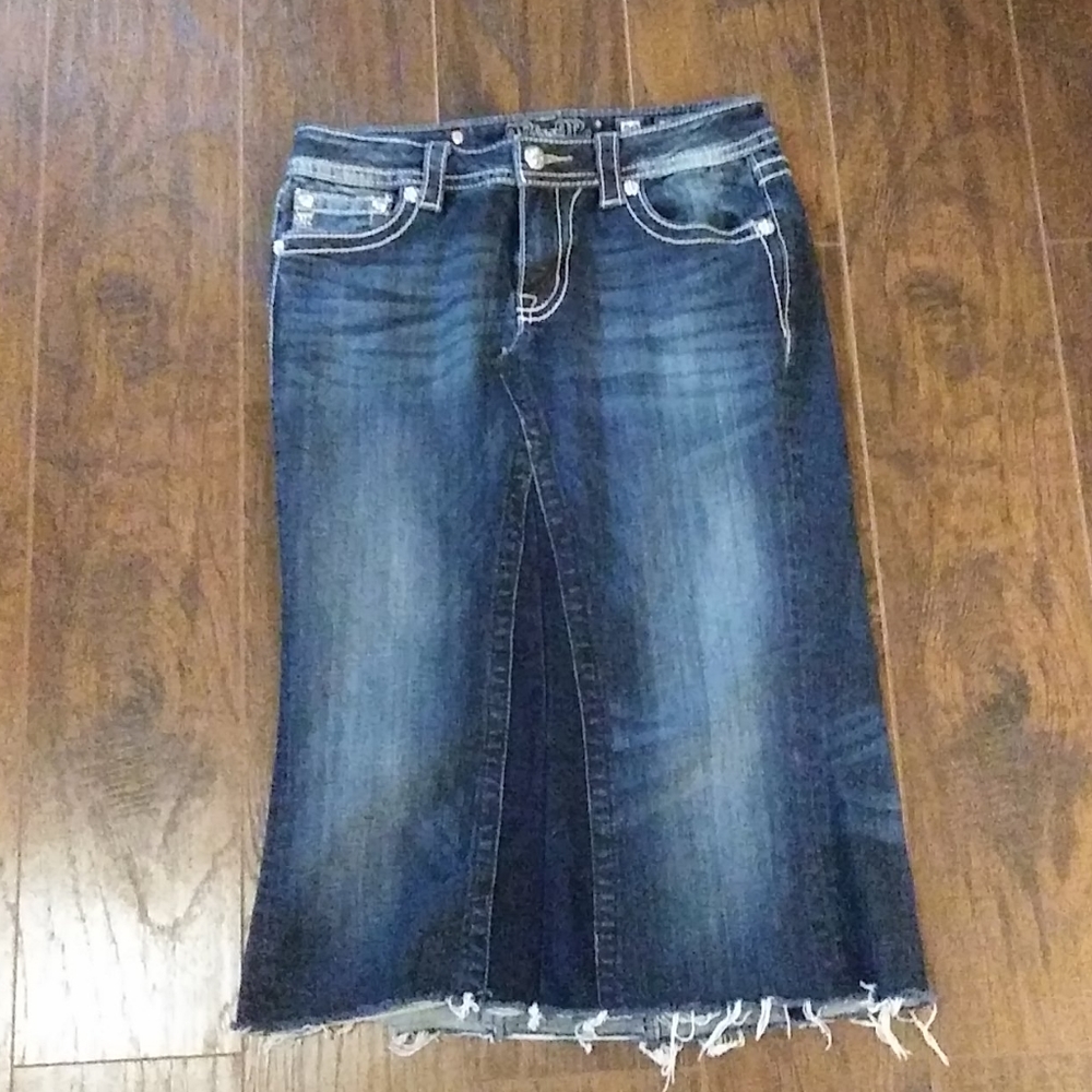 Miss Me denim skirt